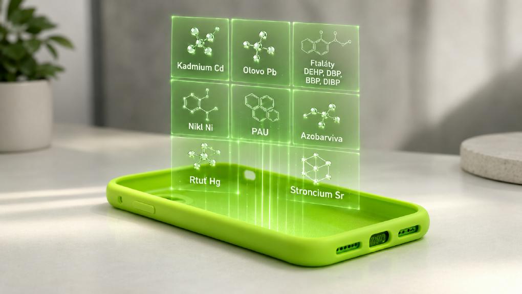 Chemický koktejl v krytech na mobil