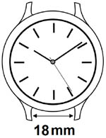 rozteč 18mm