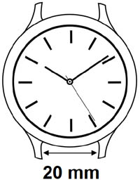 rozteč 20mm