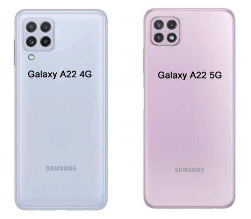 galaxy A22 4g vs Galaxy a22 5G