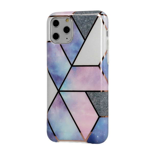 Gelové pouzdro s obrázkem na SAMSUNG A105 Galaxy A10 - vzor PURPLE MARBLE