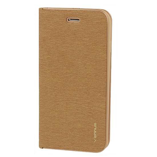 Peněženkové zlaté VENNUS pouzdro na HUAWEI Y5p / Honor 9S