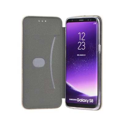 Peněženkové šedo-béžové ELEGANCE pouzdro na XIAOMI Redmi Note 9T