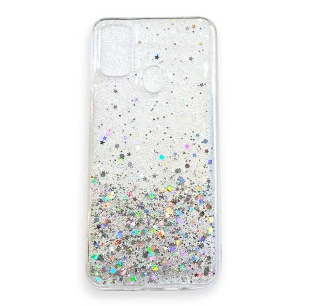 Gelové třpytivé čiré GLITTER STARS pouzdro na XIAOMI Mi 10T Lite