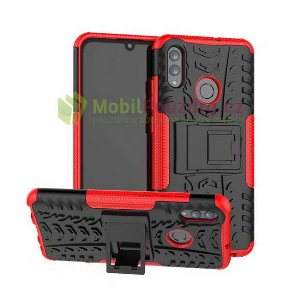 Hybridní červené TYRE STAND pouzdro na ASUS ZenFone GO ZC500TG
