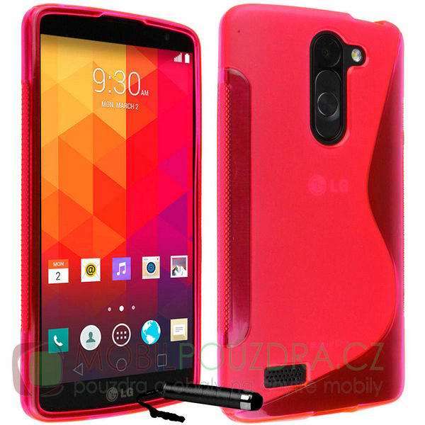 Gelové čiré S-LINE pouzdro na LG H340n LEON