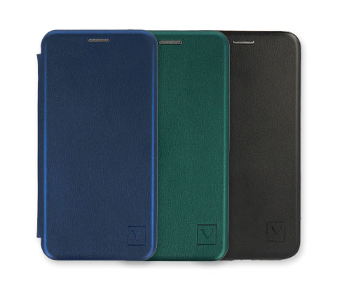 Peněženkové zelené ELEGANCE pouzdro na APPLE iPhone 13 Mini