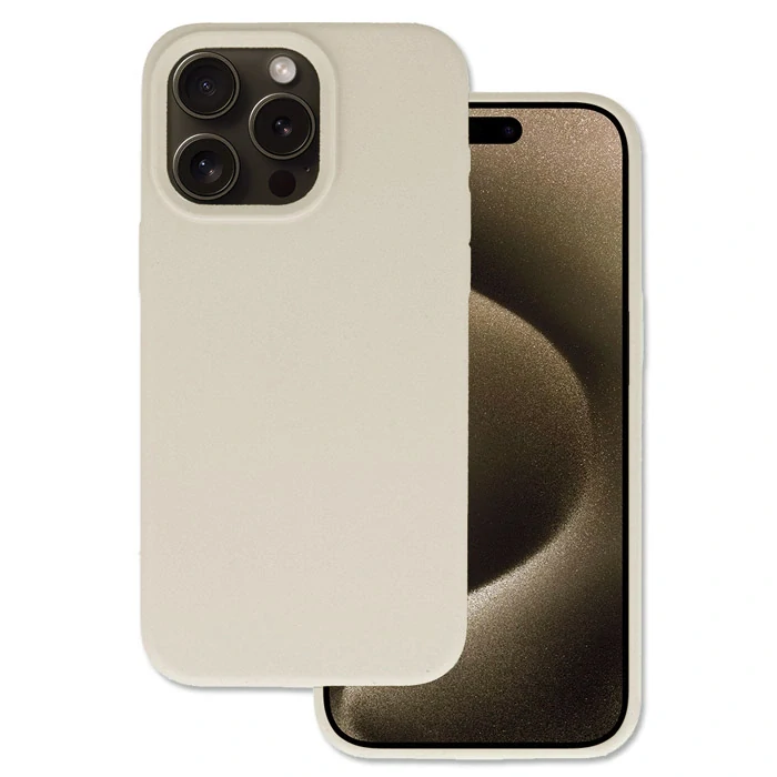 Kryt Silicone Lite pro Apple iPhone 15 , barva titanová