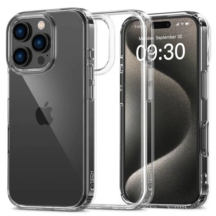 Kryt Tech-Protect Flexair Hybrid Apple iPhone 16 Pro Clear