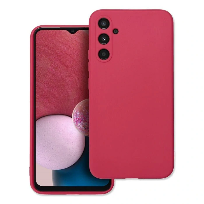 Kryt Silicone Lite pro Samsung Galaxy A35 , barva malinová