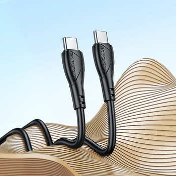 Borofone kabel BX121 - USB-C na USB-C - 60W - 1 metr - černý