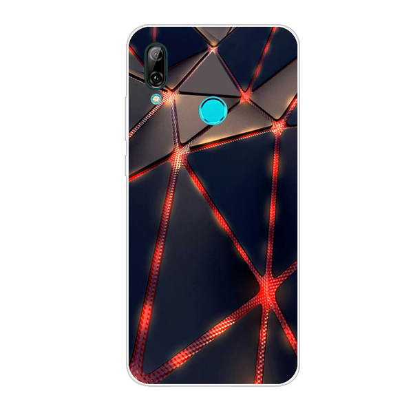Gelové pouzdro s obrázkem na XIAOMI Mi Max 2 - vzor RED POLYGONAL