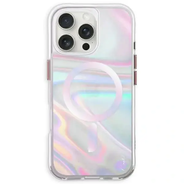 Kryt UNIQ Coehl Savon Apple iPhone 16 Pro Magnetic Charging bubble prism
