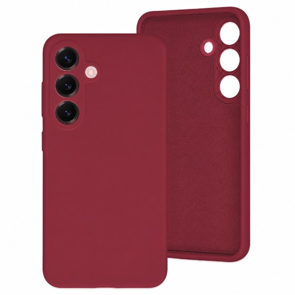Kryt Silicone Lite pro Samsung Galaxy S26 Plus , barva vínová