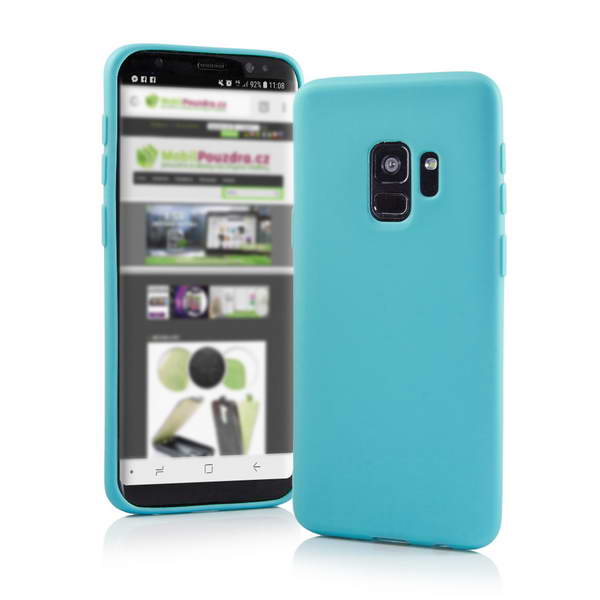 Ultratenké gelové světele modré pouzdro na SAMSUNG A405 Galaxy A40