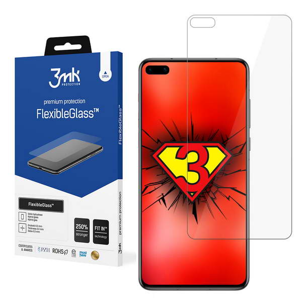 Hybridní sklo 3MK FlexibleGlass na displej HUAWEI P40