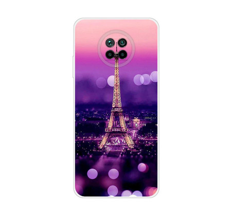 Gelové pouzdro s obrázkem na XIAOMI Redmi Note 9T - vzor PURPLE PARIS