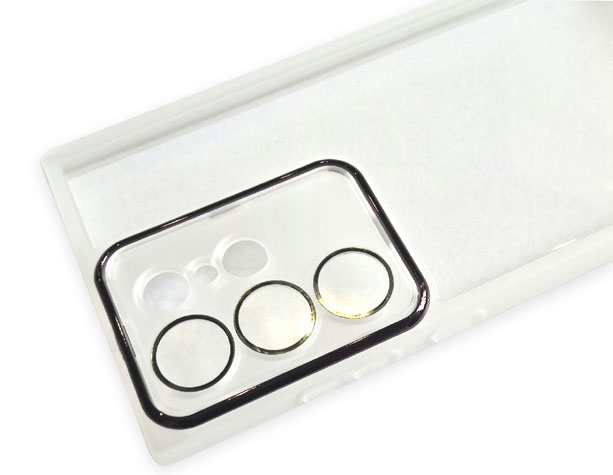 Kryt ProtectLens pro Samsung Galaxy S24 Ultra , barva bílá čirá