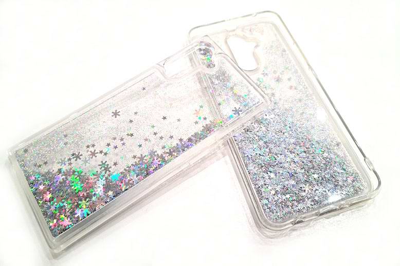 Gelové stříbrné LIQUID pouzdro na HUAWEI Mate 20 Lite