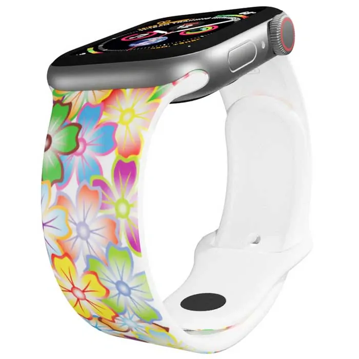 Apple watch řemínek Rozkvetlá louka - 42/44/45/49mm