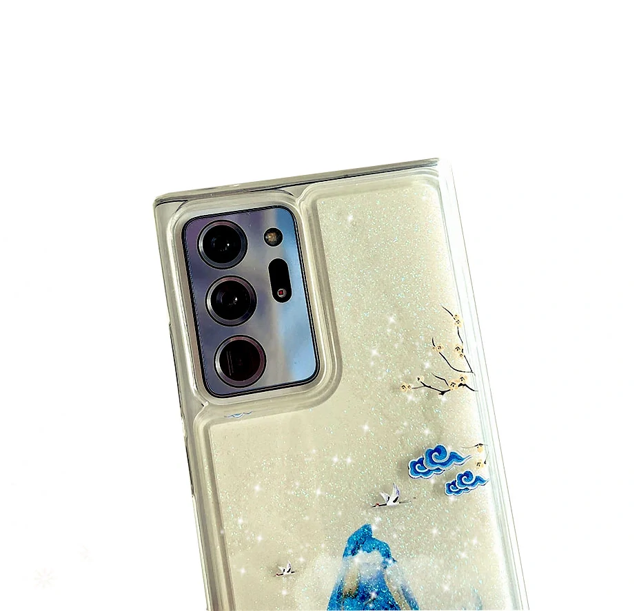 Gelové LIQUID pouzdro na SAMSUNG N980 Galaxy Note 20 - CREAM MOUNTAIN