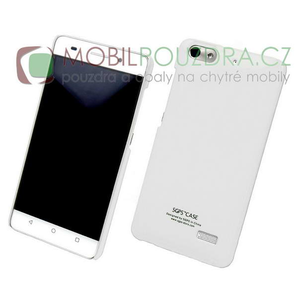BACKCASE bílé lesklé pouzdro na HONOR 4C