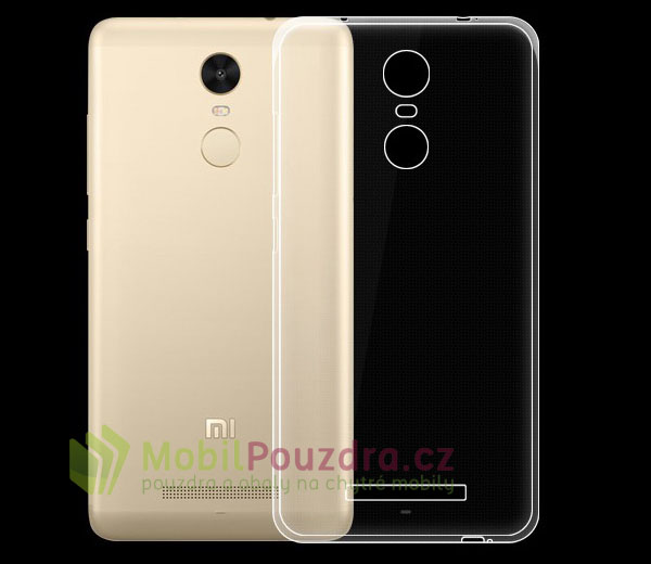 Ultratenké gelové čiré pouzdro na XIAOMI Redmi Note 4X