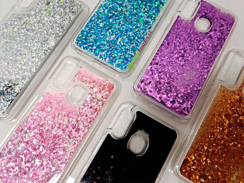 Gelové fialové LIQUID pouzdro na SAMSUNG A105 Galaxy A10