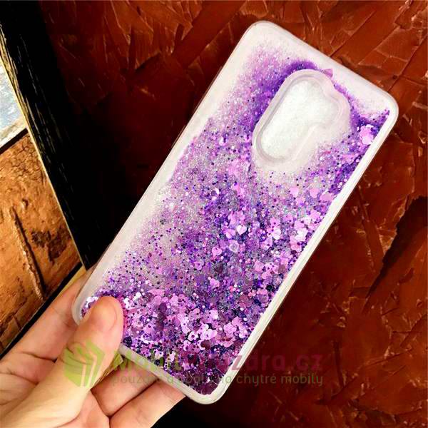 Gelové fialové LIQUID pouzdro na XIAOMI PocoPhone F1