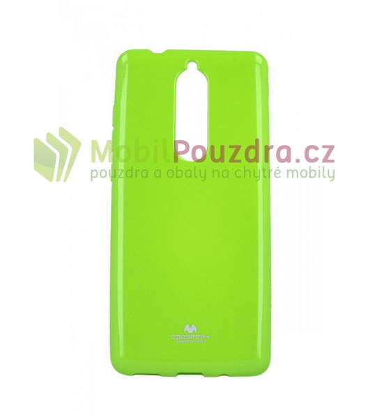 Gelové zelené pouzdro MERCURY iJelly na NOKIA 5.1