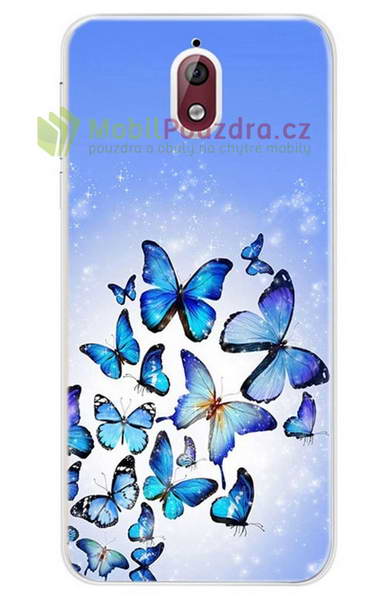 Gelové pouzdro s obrázkem na NOKIA 3.1 - vzor BUTTERFLY V1