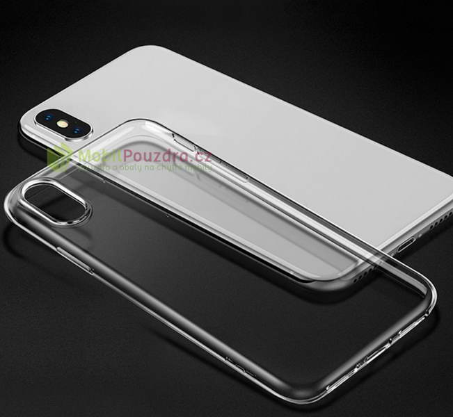 Ultratenké gelové čiré pouzdro na APPLE iPhone Xs Max