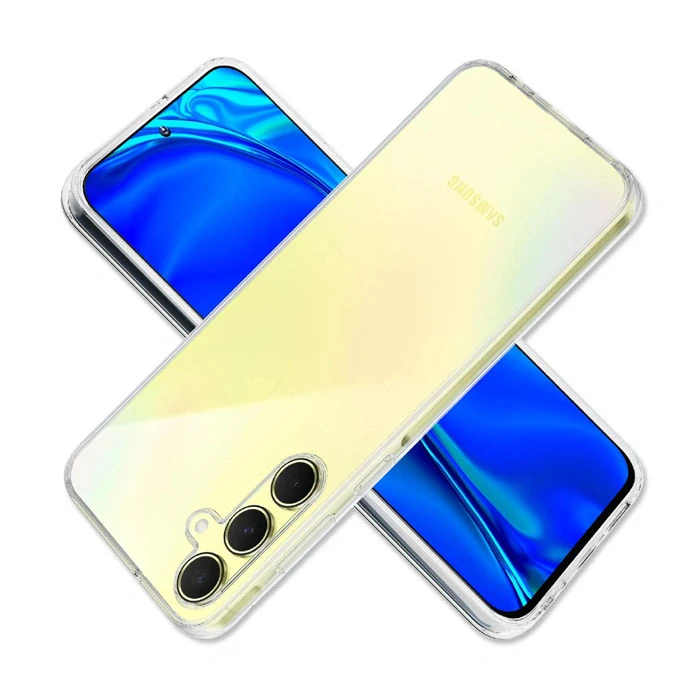 3mk Clear Case pro Samsung Galaxy A55 5G, čirá