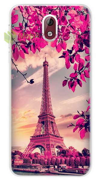 Gelové pouzdro s obrázkem na NOKIA 3.1 - vzor PINK PARIS