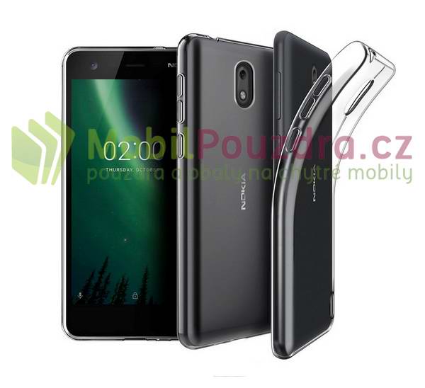 Ultratenké gelové čiré pouzdro na NOKIA 3.1