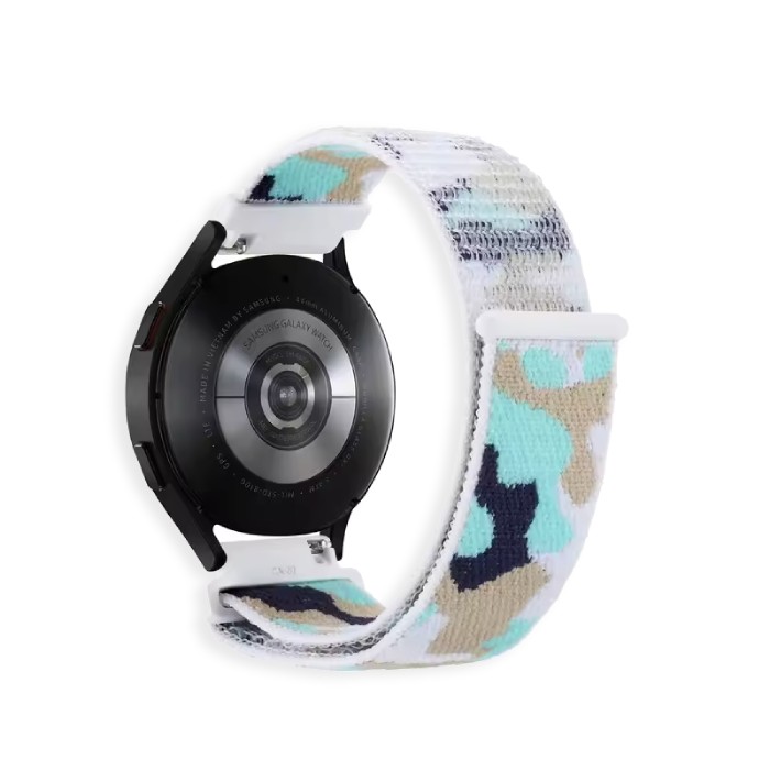 Nylonový řemínek kamufláž 22mm - Béžová kamufláž -