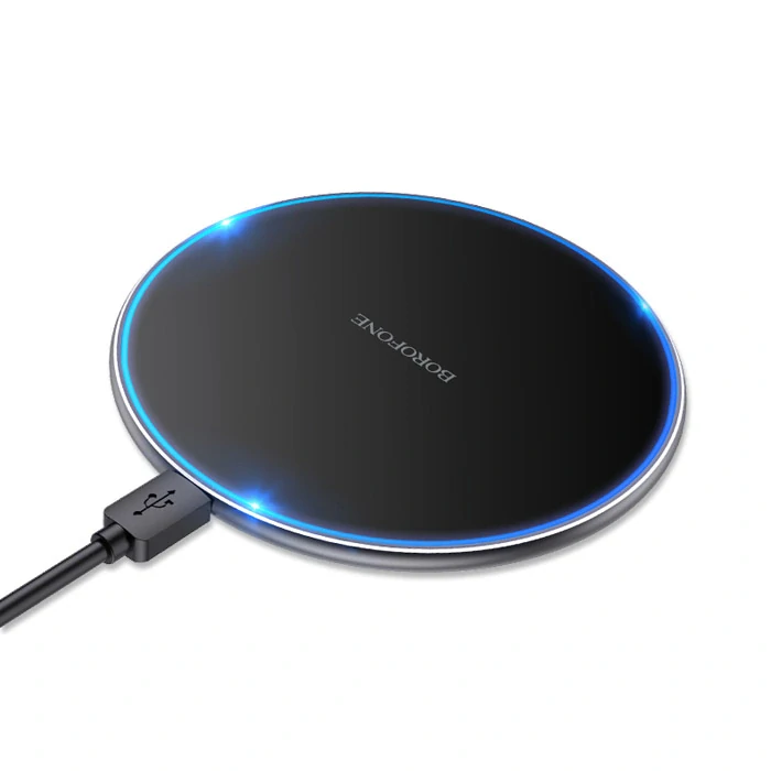 Indukční nabíječka Borofone BQ3 Pro 15W, černá