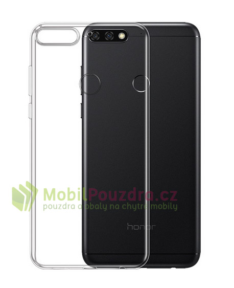 Ultratenké gelové čiré pouzdro na HUAWEI Y7 Prime (2018) / Honor 7C
