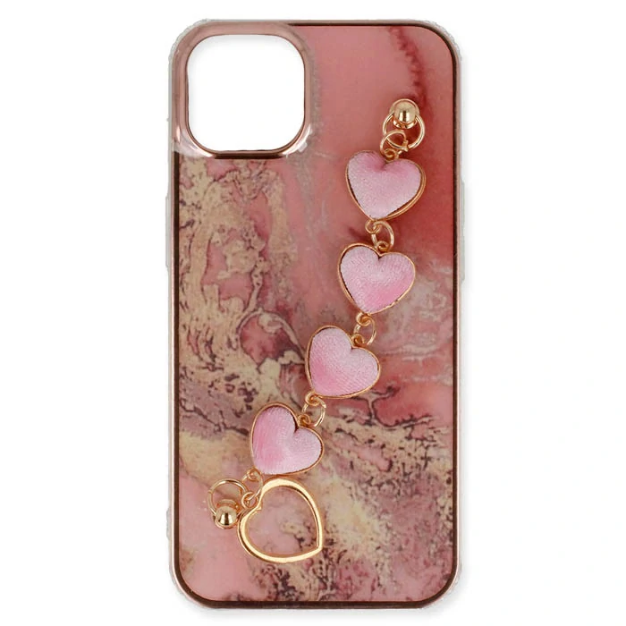 Kryt Trend pro Apple iPhone 13 , design 6 , barva růžová