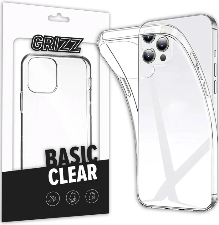 Kryt GrizzGlass BasicClear pro Apple iPhone 13 mini, čirý , barva čirá