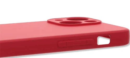 Kryt Silicone Lite pro Apple iPhone 13 , barva malinová