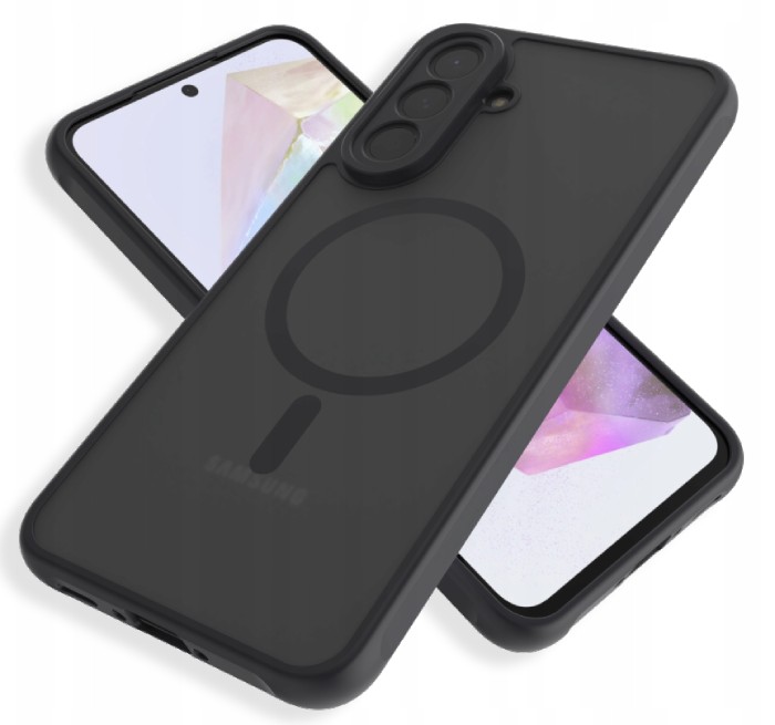 Kryt MagSafe MATT pro Samsung Galaxy A36 5G, barva čirá