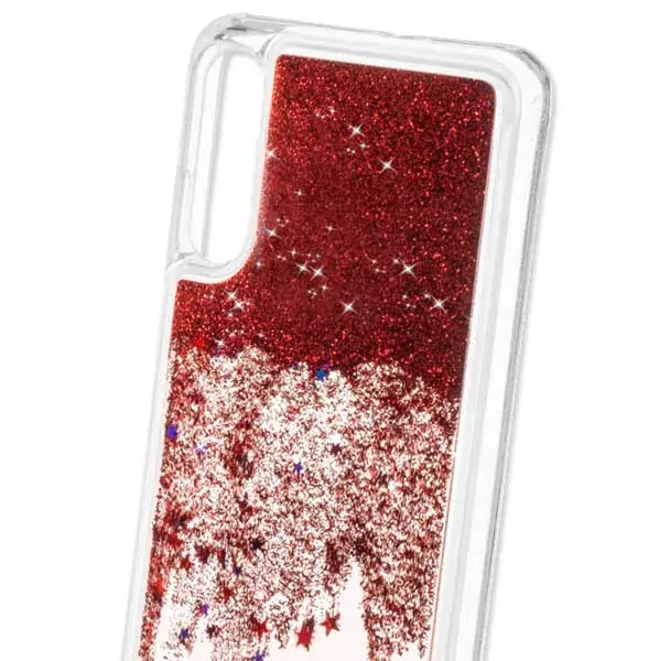 Gelové LIQUID červené pouzdro na HUAWEI P30