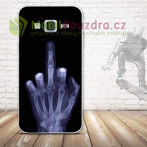 Gelové pouzdro s obrázkem na SAMSUNG J300 J310 J320 Galaxy J3 2016 - vzor X-RAY