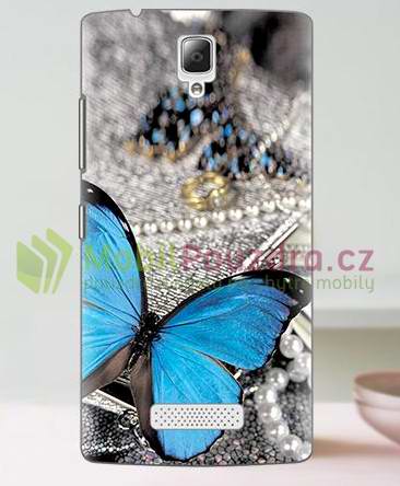 Gelové pouzdro s obrázkem na LENOVO A2010 - vzor BUTTERFLY