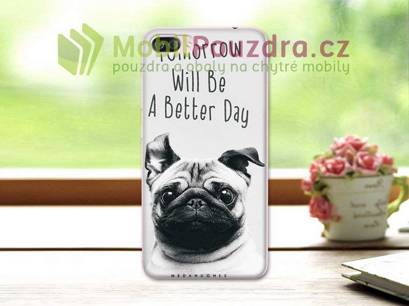 Gelové pouzdro s obrázkem na ASUS Zenfone 4 Max ZC554KL - vzor BETTER DAY