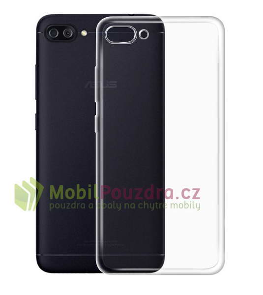 Ultratenké gelové čiré pouzdro na ASUS Zenfone 4 Max ZC554KL
