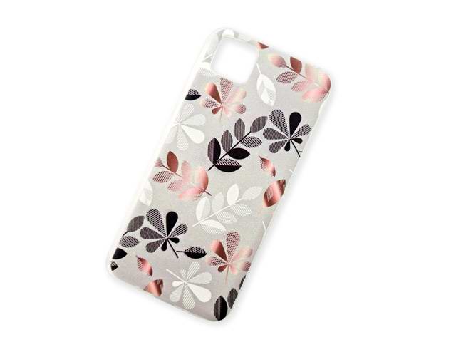 Gelové pouzdro s obrázkem na HUAWEI Y5p / HONOR 9S - vzor GREY FLORA