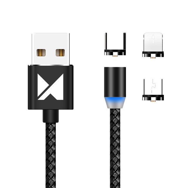Magnetický USB kabel MicroUSB | USB-C | Lightning