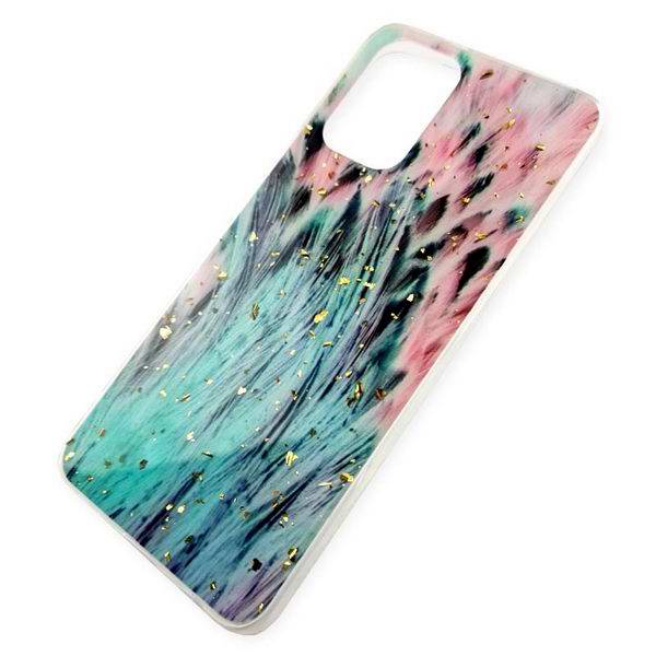 Gelové PEACOCK SCALES pouzdro na SAMSUNG Galaxy A22 5G (A226)